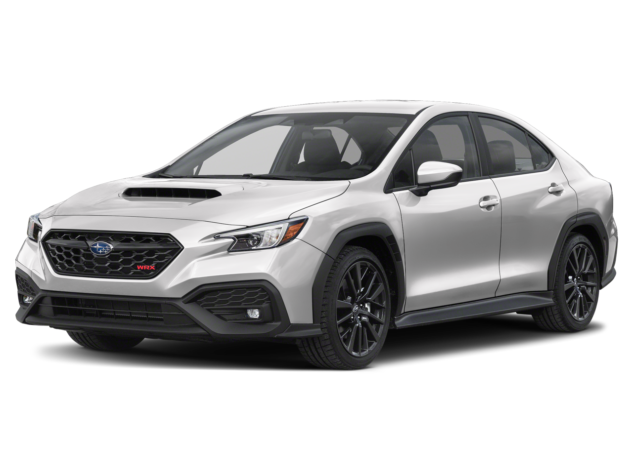 2026 Subaru WRX Premium in Ceramic White — front three-quarter view