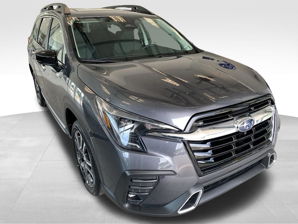 2026 Subaru ASCENT Touring 7-Passenger in Magnetite Gray Metallic — front three-quarter view