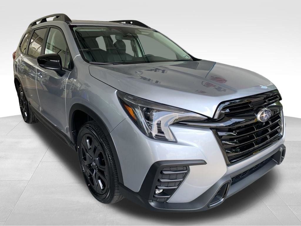 2026 Subaru ASCENT Onyx Edition Touring 7-Passenger in Ice Silver Metallic — front three-quarter view