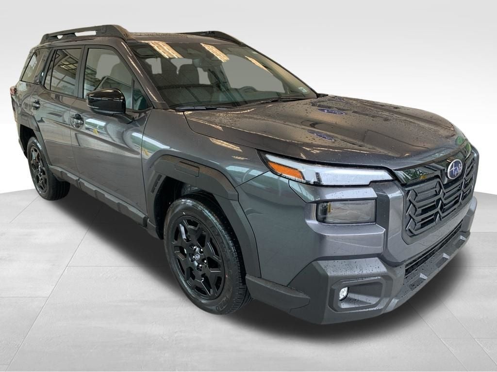 2026 Subaru OUTBACK Limited in Magnetite Gray Metallic — front three-quarter view