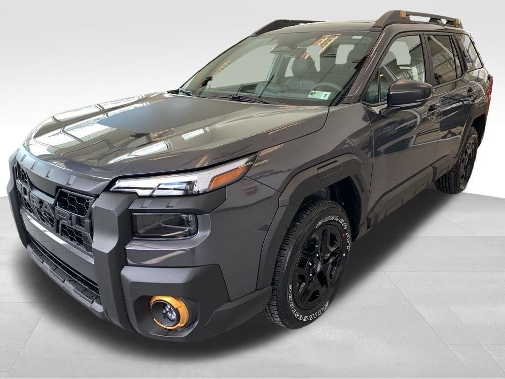 2026 Subaru OUTBACK Wilderness in Magnetite Gray Metallic — front three-quarter view